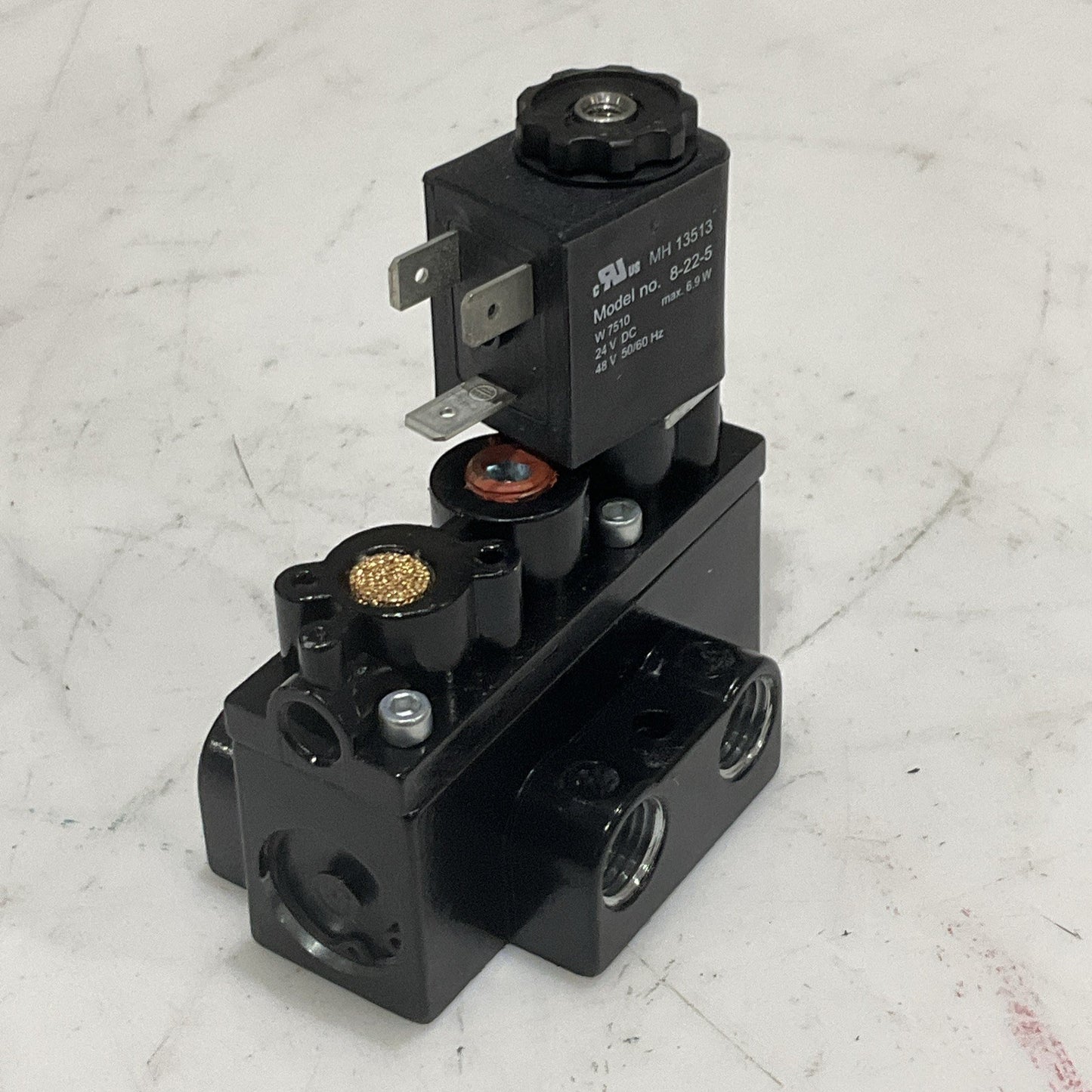 ARO IR A212SS-024-D SOLENOID VALVE 4-WAY 2-POSITION 24VDC 1/4 NOT Z2M