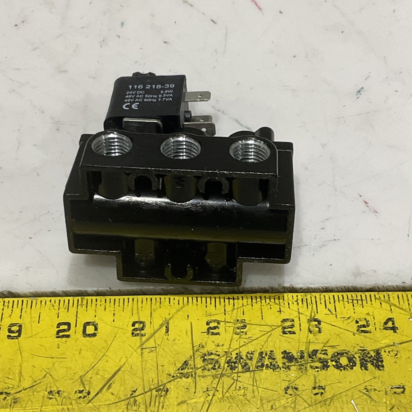 ARO IR A212SS-024-D SOLENOID VALVE 4-WAY 2-POSITION 24VDC 1/4 NOT Z2M