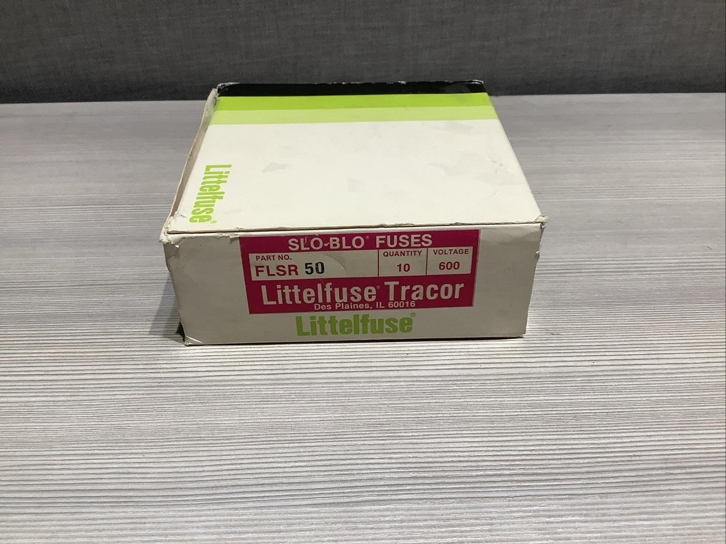 LITTELFUSE SLO-BLO FUSES FLSR 50 LOT OF 8 VOLTAGE 600 Z2M