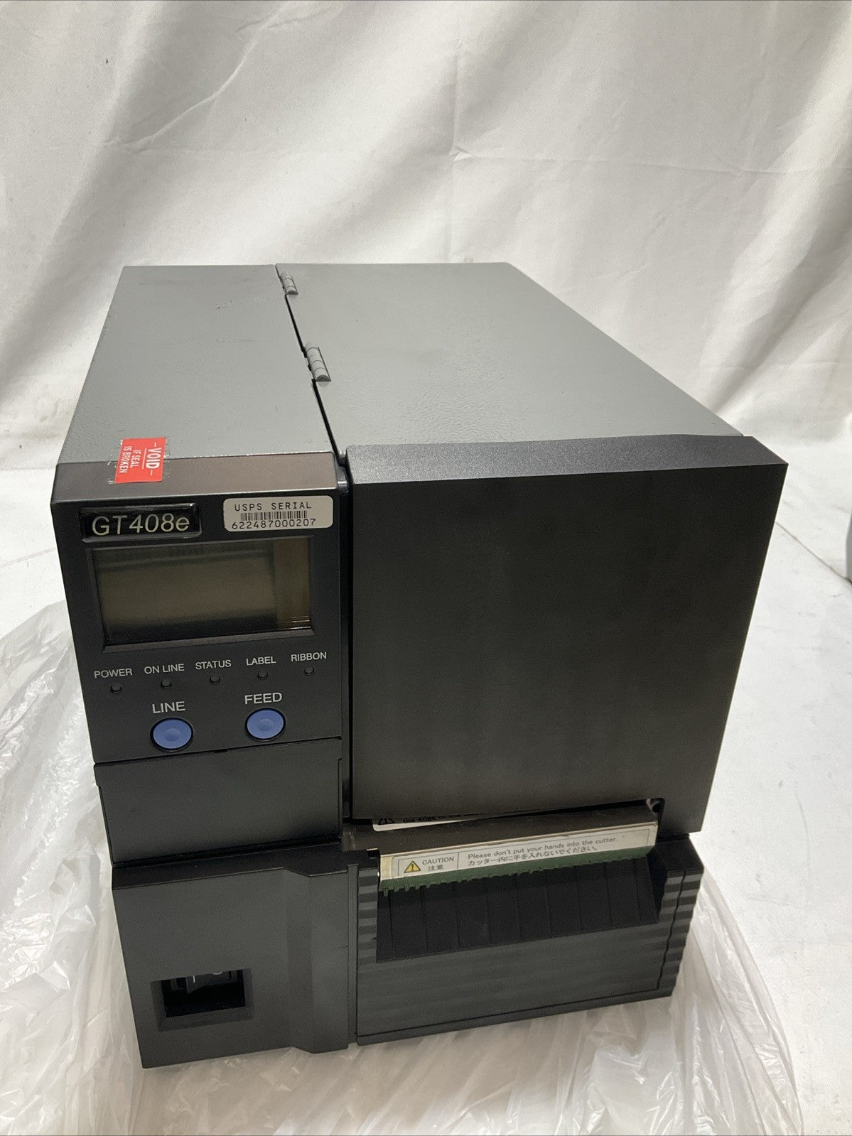 SATO GT408E INDUSTRIAL THERMAL BARCODE PRINTER  U3S