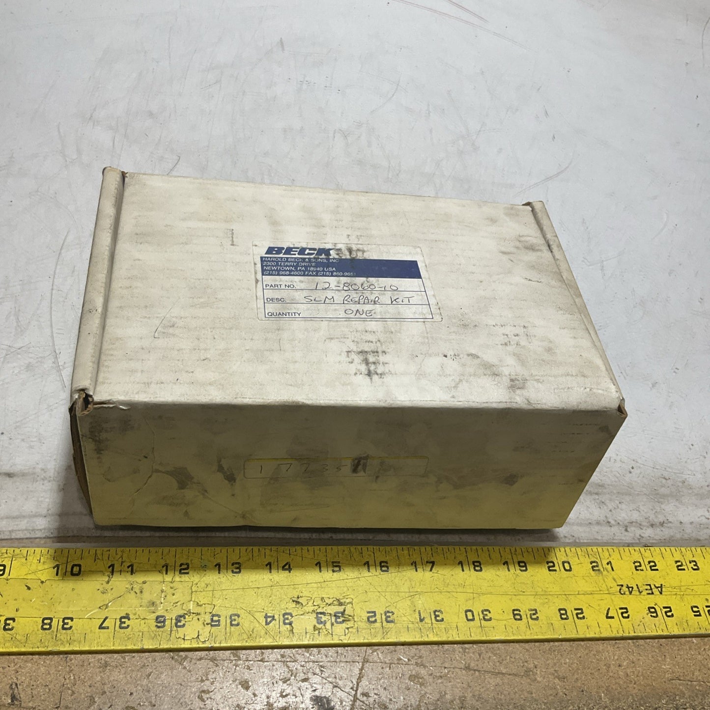 BECK  11-400 12-8060-10  SELF-LOCKING  MECHANISM  SLM REPAIR  KIT RM6