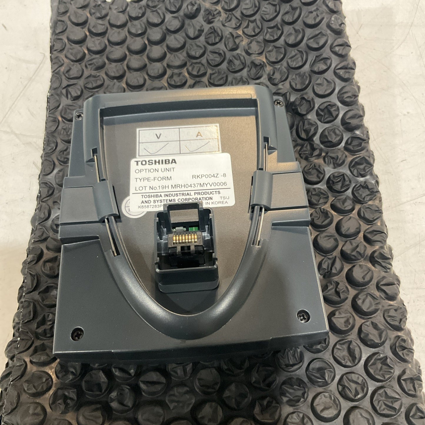 TOSHIBA RKP004Z-8  LCD REMOTE KEYPAD FOR INVERTED DRIVE  U3S