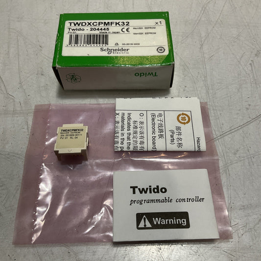 SCHNEIDER ELECTRIC TWDXCPMFK32 EXTENDABLE PLC BASE  PROGRAMMABLE CONTROLLER  U3S