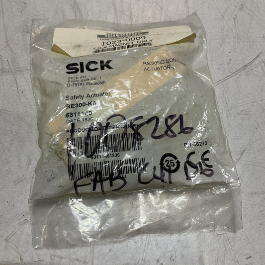 SICK RE300-KA  5311140  REED SWTCH  SAFETY ACTUATOR  RM6