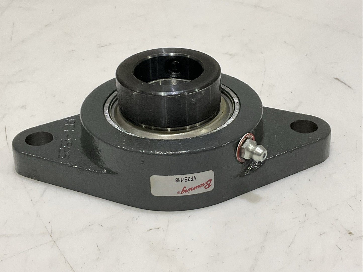 BROWNING VF2E-118 FLANGE MOUNTED BALL BEARING 2 BOLT 1 1/8 IN Z2M