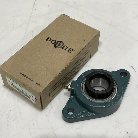 DODGE 131744 F2B-SXV-104S FLANGE MOUNT BALL BEARING UNIT 2-BOLT 1 1/4 BORE Z2M