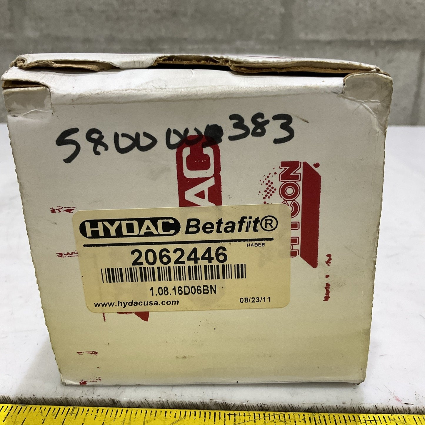 HYDAC 2062446 FILTER ELEMENT BETAFIT 1.08.16D06BN Z2M