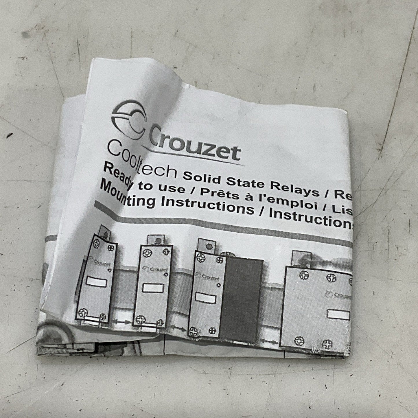 CROUZET CRYDOM GNR45DHZ SOLID STATE RELAY COOLTECH 46A 48-600 VAC 50/60HZ Z2M