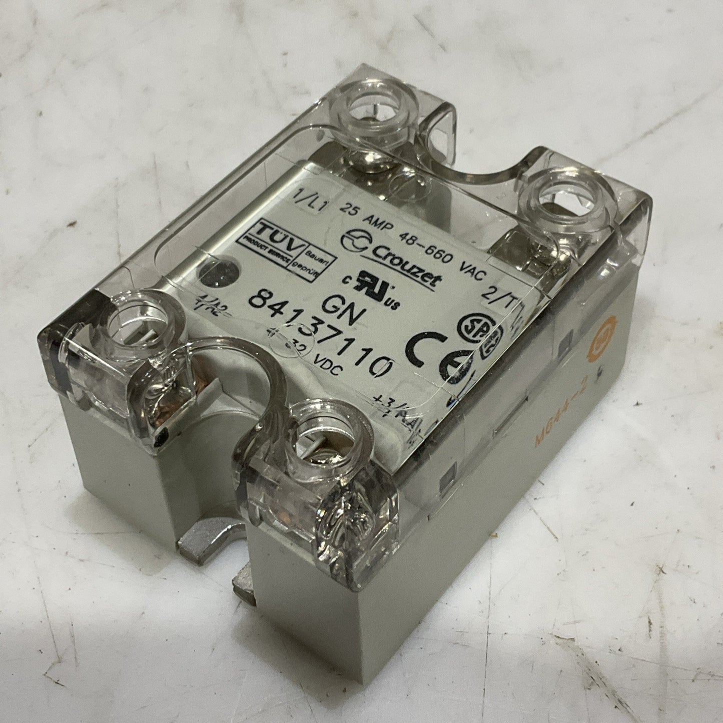 CROUZET CRYDOM GN84137110 SOLID STATE RELAY 25AMP 48-660 VAC LOT OF 4  Z2M