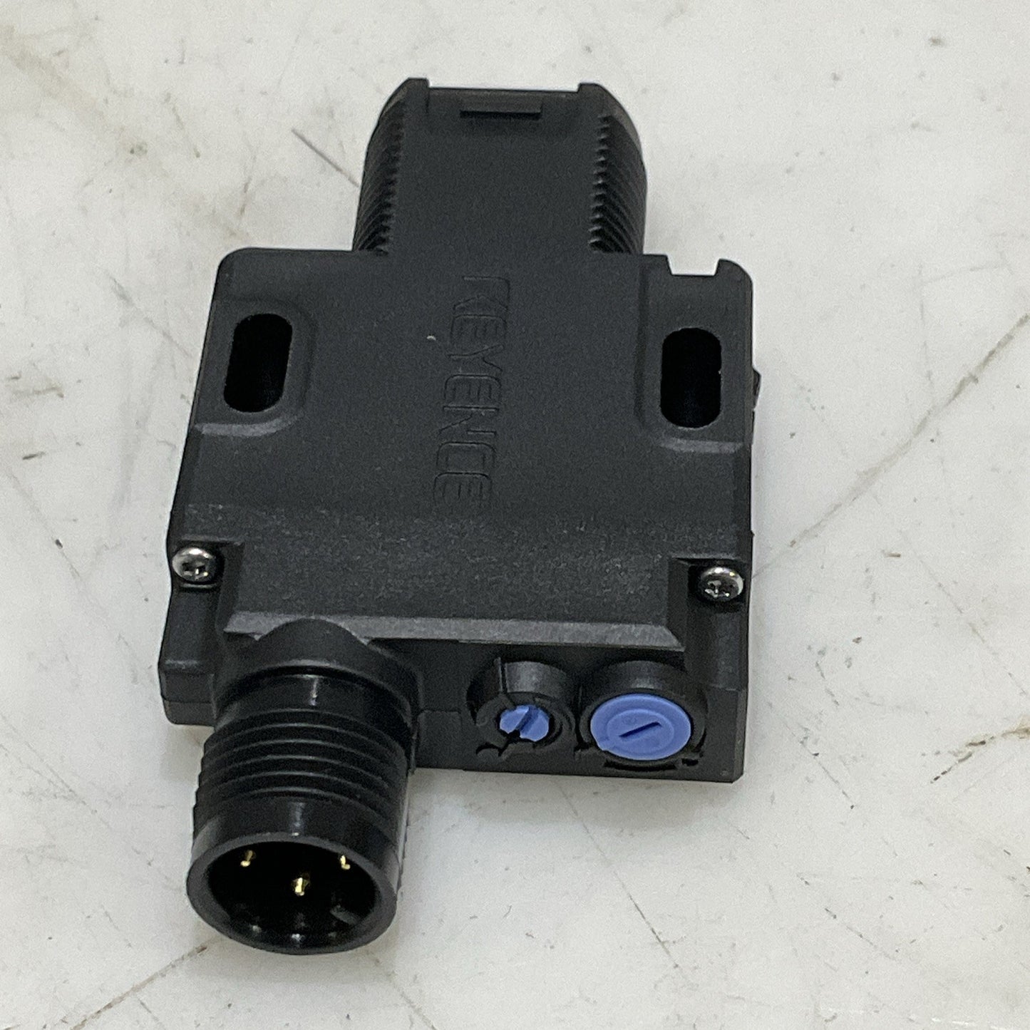KEYENCE PZ-G41CB SELF CONTAINED PHOTOELECTRIC SENSOR M12 CONNECTOR 30V 100MA Z2M