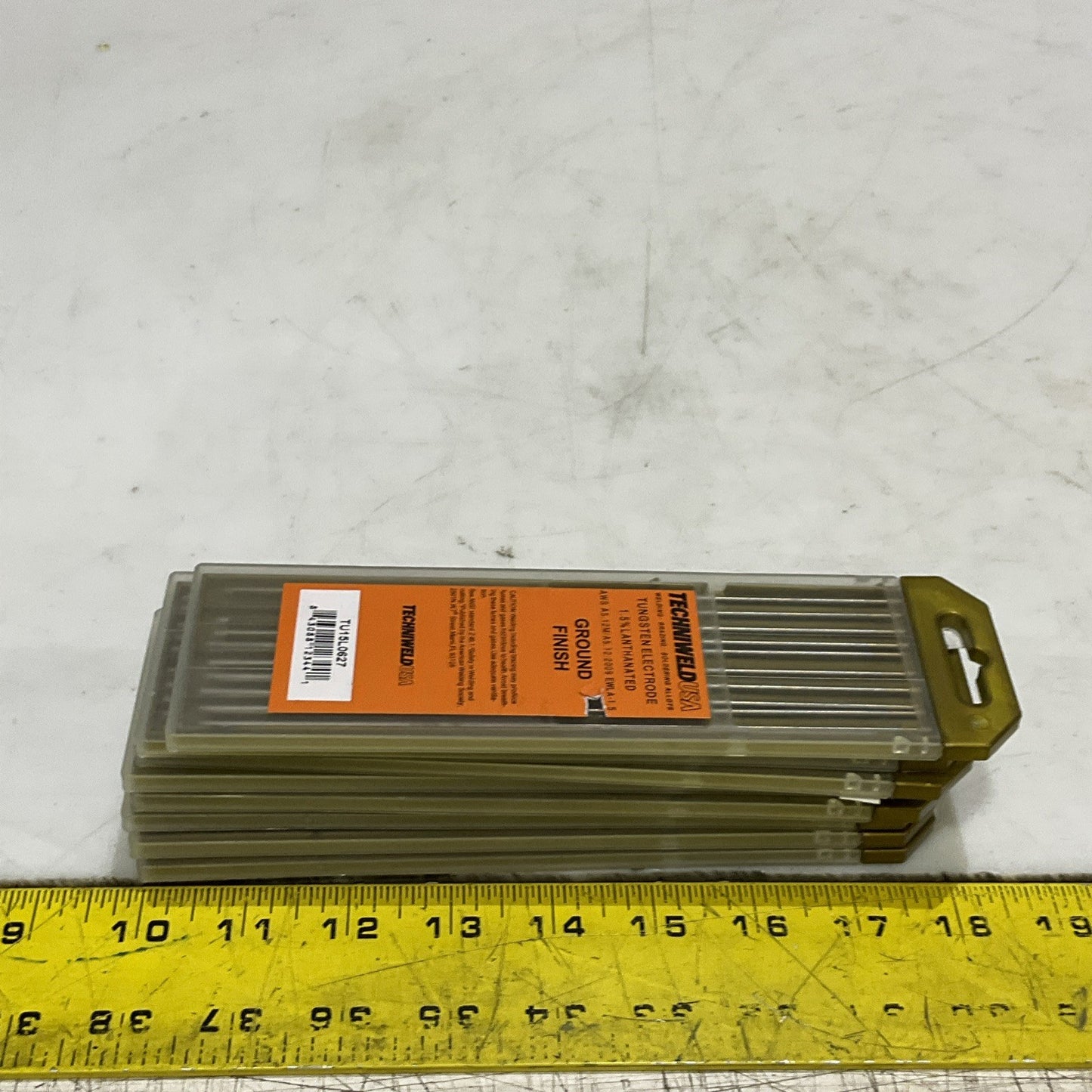 TECHNIWELD TU15L0627 TUNGSTEN ELECTRODE 1.5% LANTHANATED LOT OF 80 Z2M