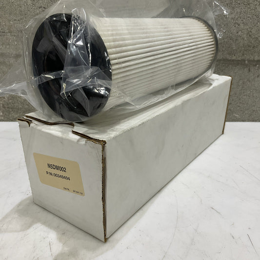 HYDRAC N5DM002 00349494 HYDRAULIC FILTER ELEMENT 2 MICRON Z2M