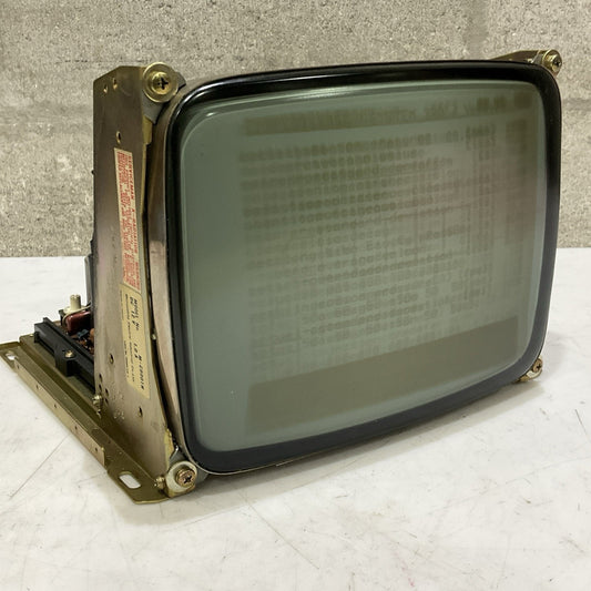 MATSUSHITA 240AKB31N M-C9001N TR-90A1 VINTAGE CRT DISPLAY 9 IN Z2M
