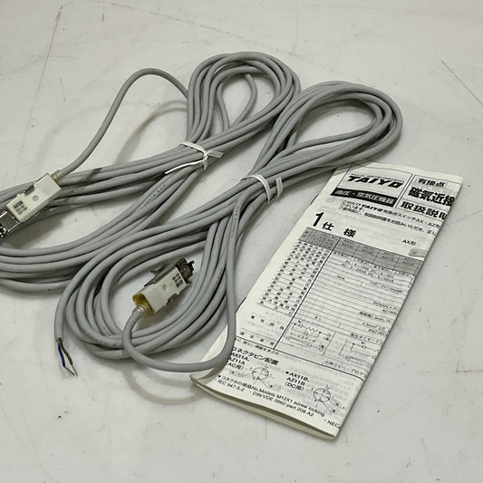 TAIYO AX105 REED PROXIMITY SENSOR DC5~30V AC5~120V LOT OF 2 Z2M