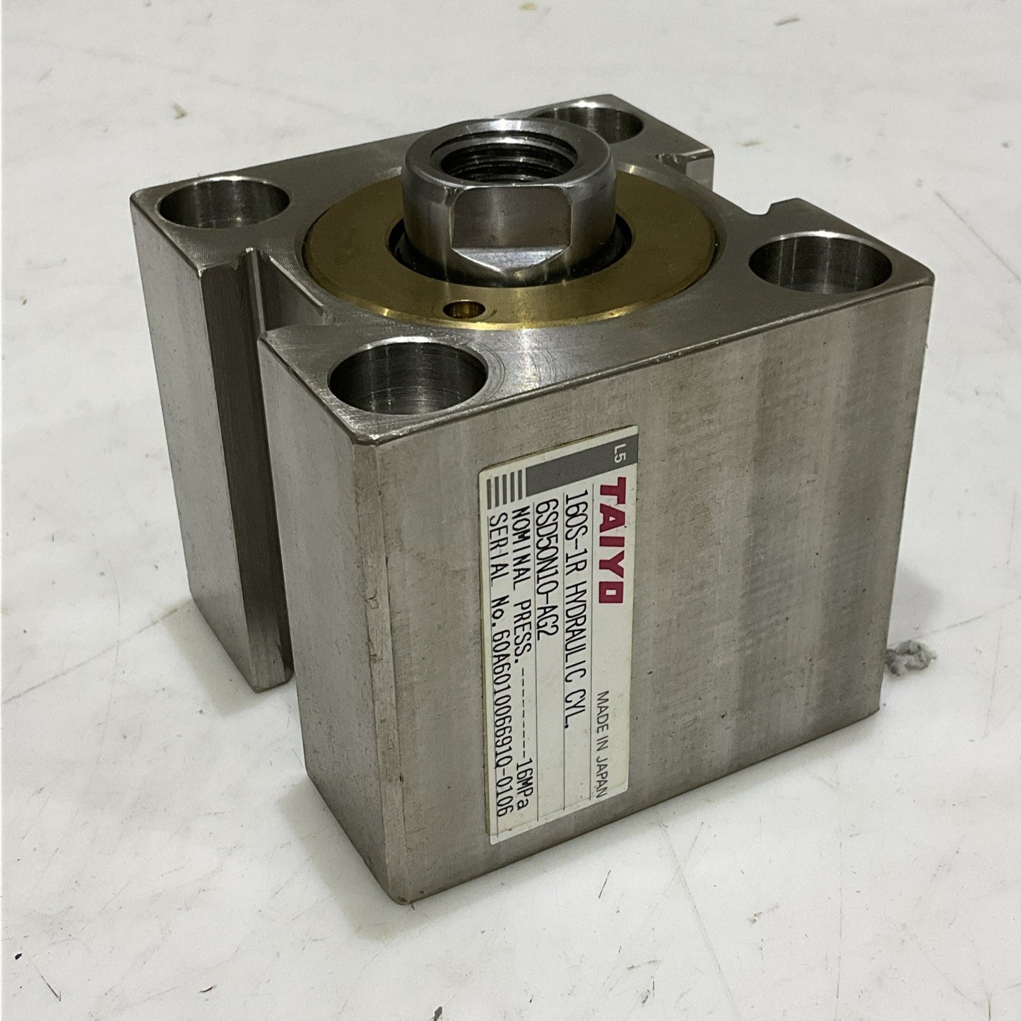 TAIYO 160S-1R 6SD50N10-AG2 HYDRAULIC CYLINDER 16 MPA Z2M