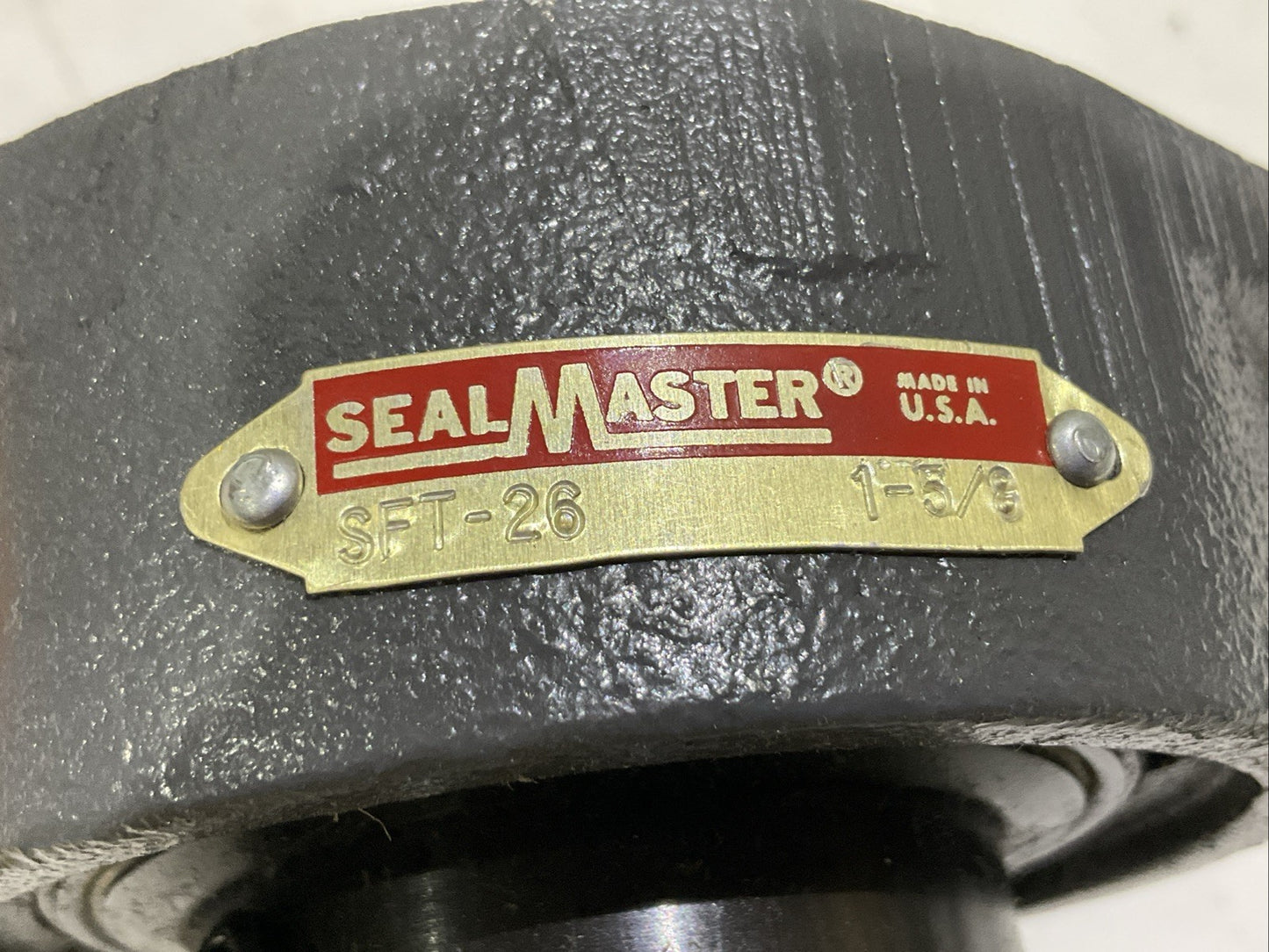 SEAL MASTER SFT-26 FLANGE MOUNT 2 BOLT BEARING 1 5/8 BORE 7005541 Z2M