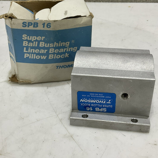 THOMSON SPB 16 SPB16 LINEAR SUPER PILLOW BALL BEARING Z2M