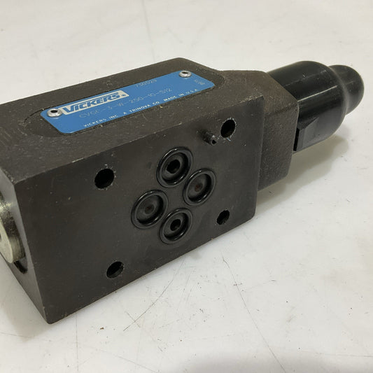 VICKERS CVGC-3-W-250-10-S12 HYDRAULIC PRESSURE RELIEF VALVE Z2M