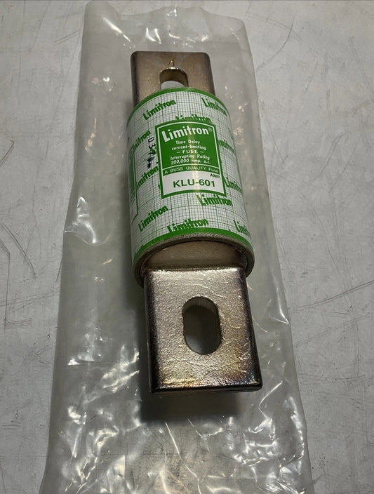 LIMITRON KLU-601 TIME DELAY CURRENT - LIMITING  FUSE 600V  200,000 A CLASS L U3S