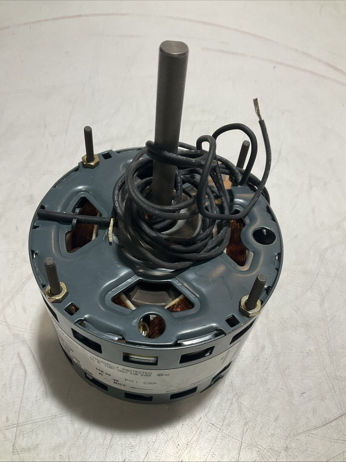 GE MOTORS 1/20 HP 1550RPM 5KSP29DK 2062BS MOTOR THERMALLY PROTECTED 476