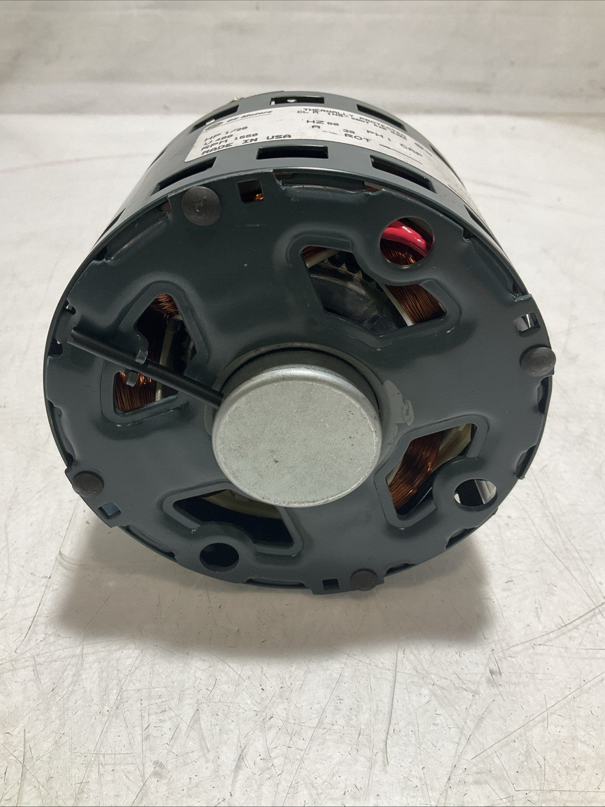 GE MOTORS 1/20 HP 1550RPM 5KSP29DK 2062BS MOTOR THERMALLY PROTECTED 476