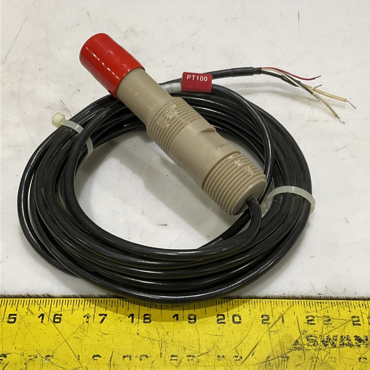 ROSEMOUNT PH-201 ORP SENSOR PROBE 05010785618 D L95 399-12 PT100 Z2M