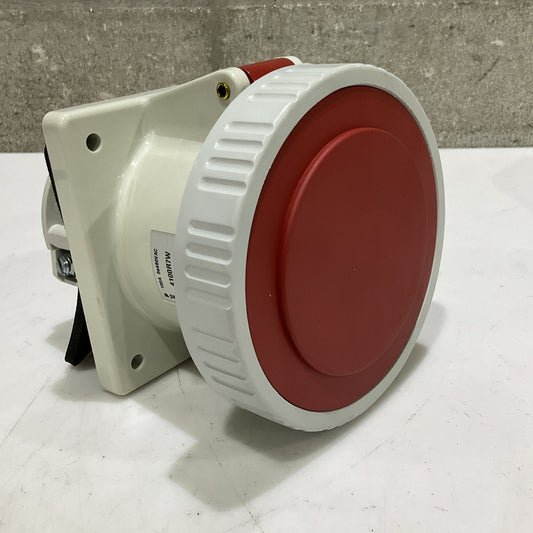 WOODHEAD MOLEX 4100R7W WATERTITE PIN AND SLEEVE RECEPTACLE 100A 3E 480 VAC Z2M