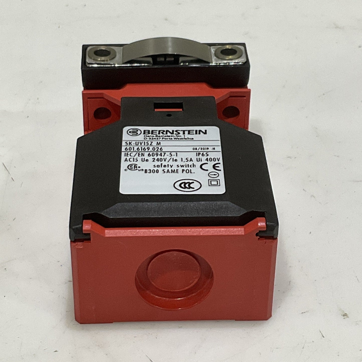BERNSTEIN SK-UV15Z M SAFETY INTERLOCK SYSTEM SWITCH 601.6169.026 1.5 A 400V Z2M