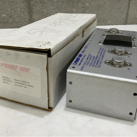 POWER ONE HBAA-40W-A POWER SUPPLY 5 VDC 3 A INTERNATIONAL SERIES Z2M