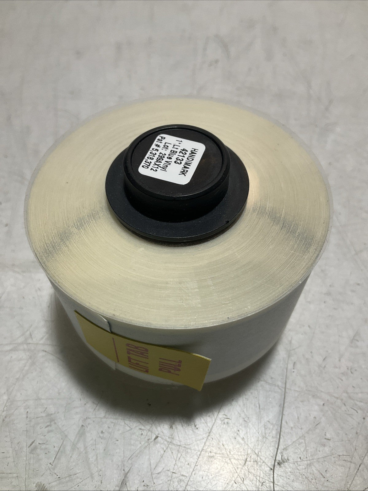 BRADY HANDIMARK Y7343 42133 LT BLUE VINYL 1.0X50 25.4MX15.2 LABEL TAPE Z2M