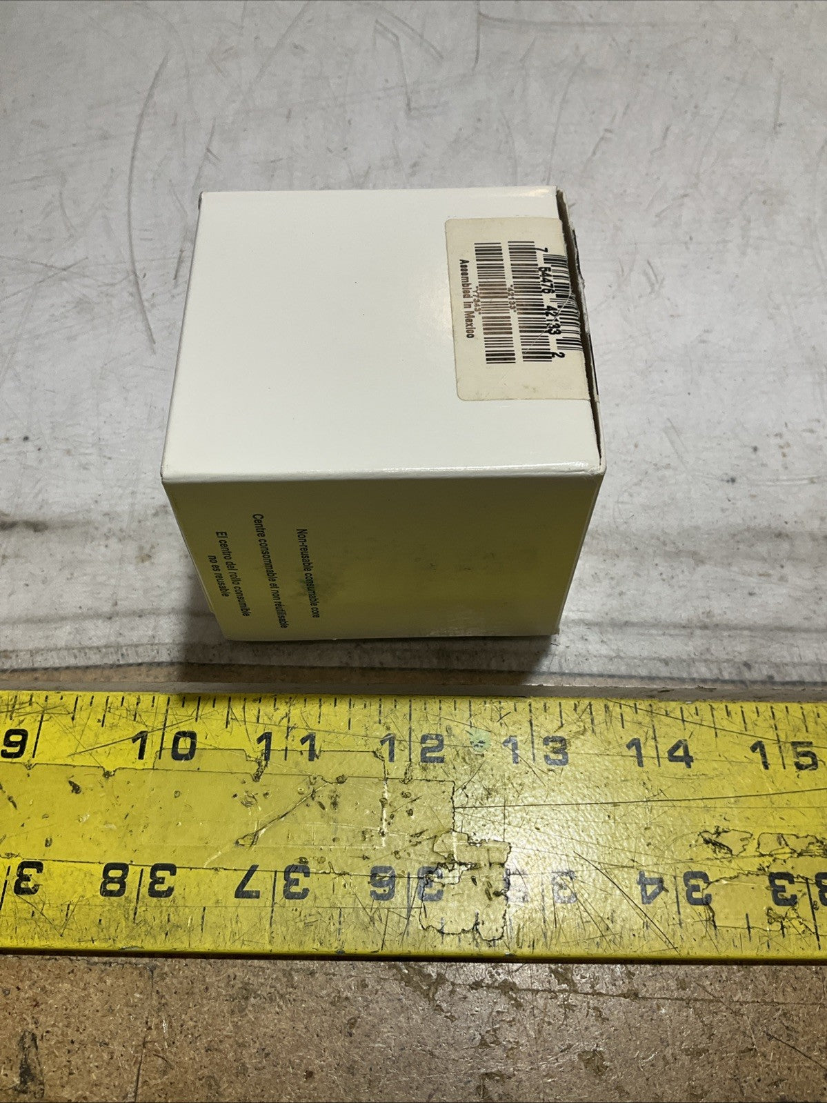 BRADY HANDIMARK Y7343 42133 LT BLUE VINYL 1.0X50 25.4MX15.2 LABEL TAPE Z2M
