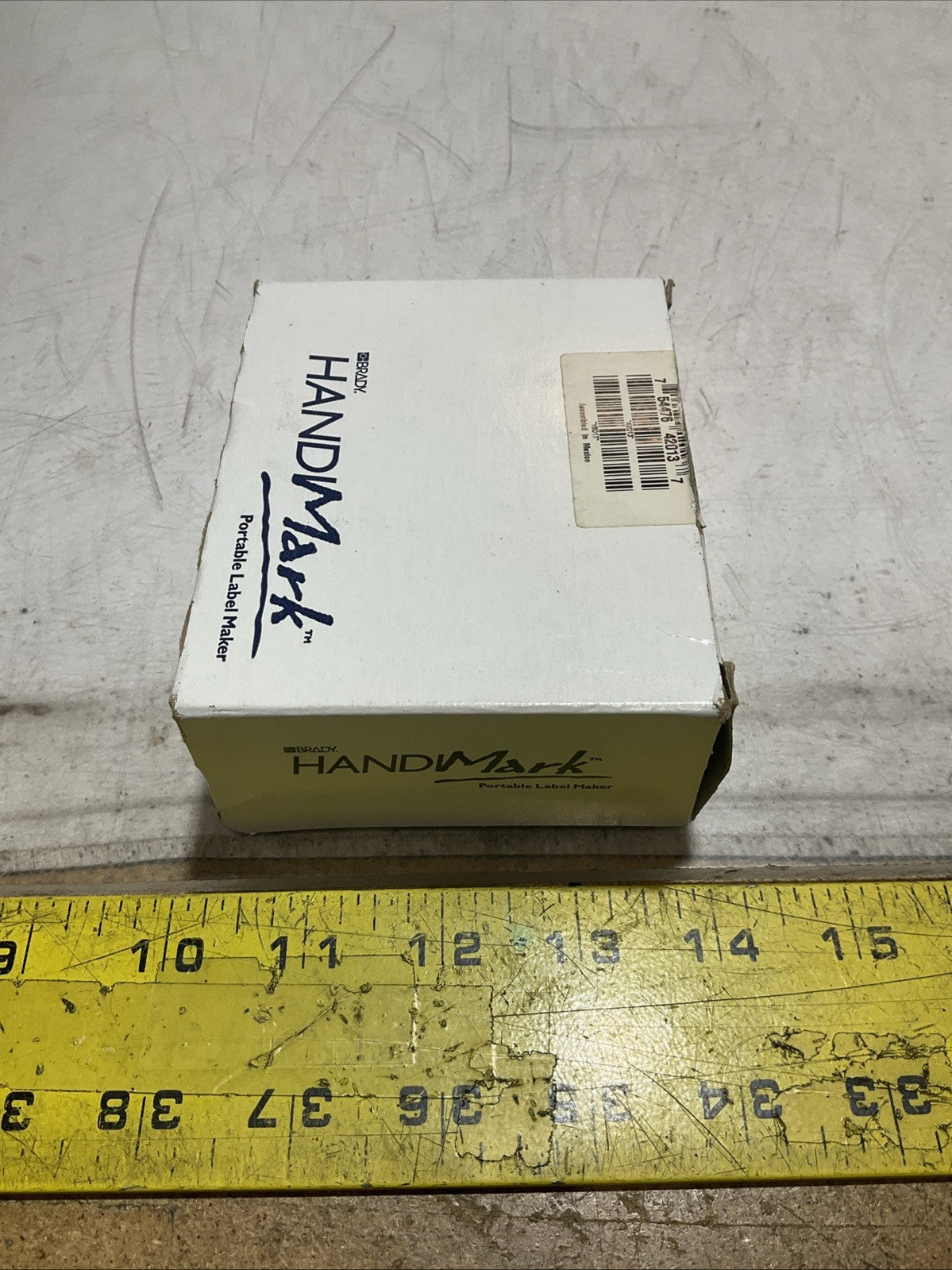 BRADY  HANDIMARK 42013 RED PRINTER RIBBON LOT OF 2 Z2M