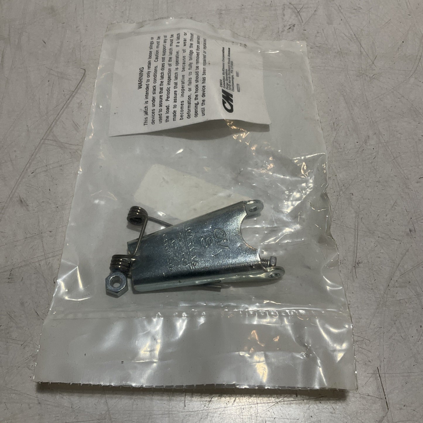 CM 8 595528  LATCH KIT  FOR  EYE  SLING  HOOK  LOT OF 21 Z2M