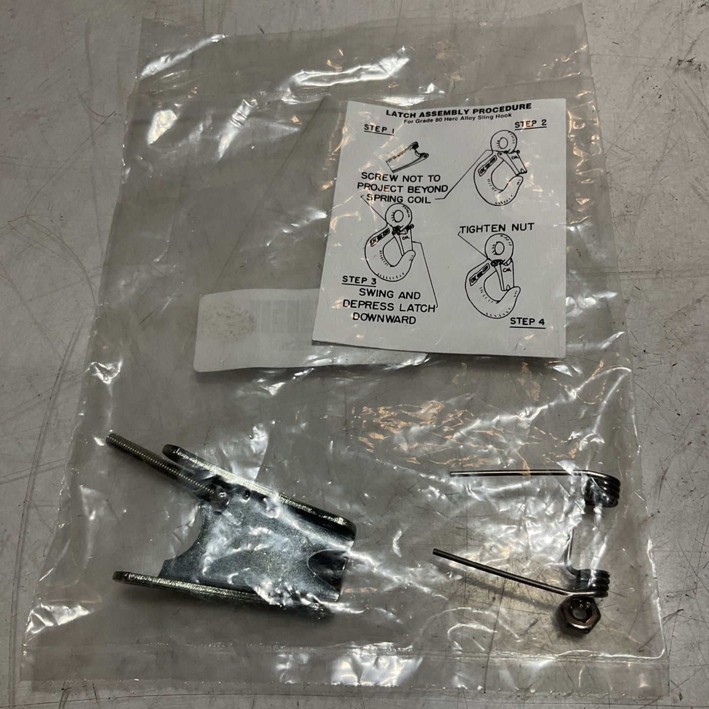 CM 6-7 595525 LATCH KIT  FOR EYE SLING HOOK  LOT OF  15 Z2M