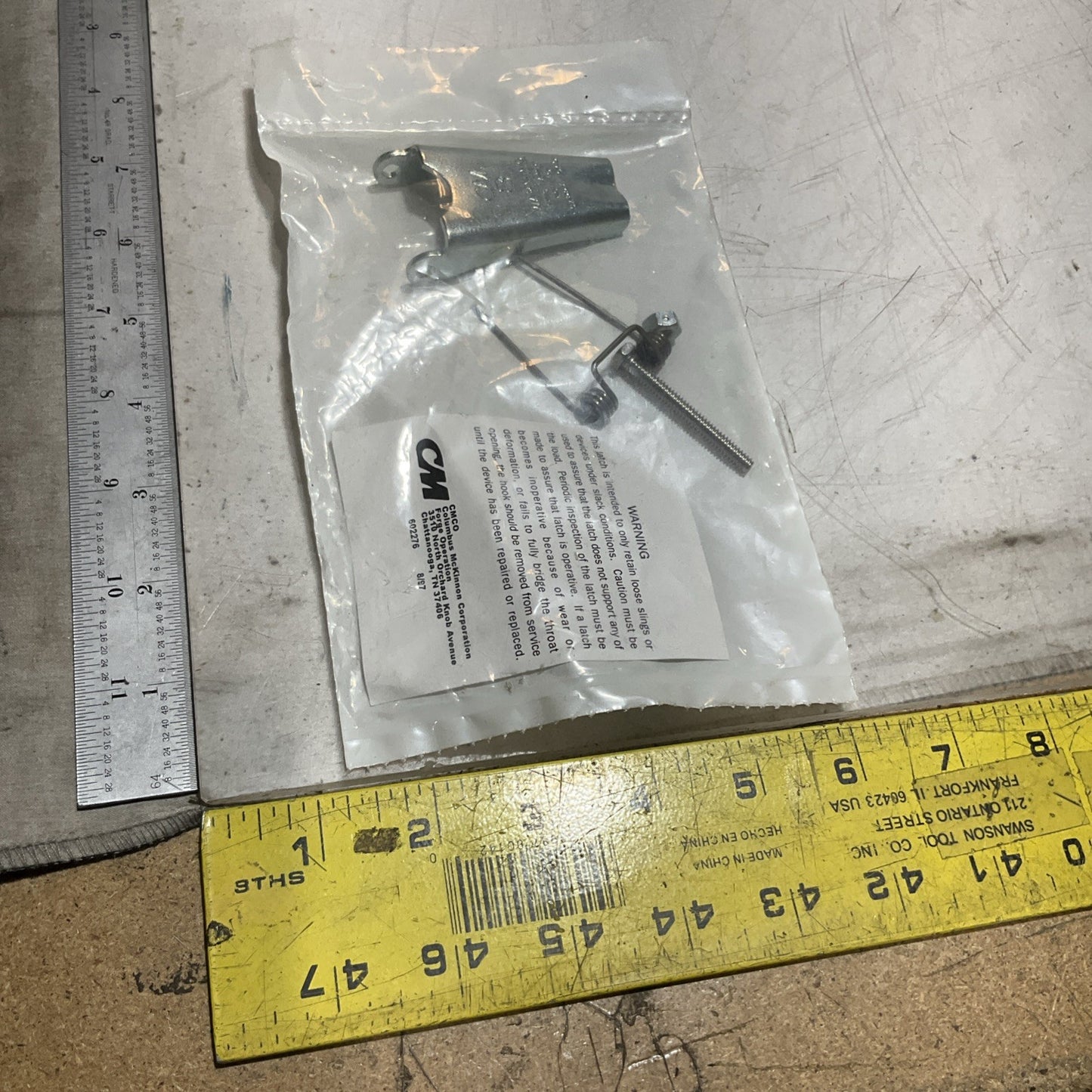 CM 8 595528  LATCH KIT  FOR  EYE  SLING  HOOK  LOT OF 21 Z2M