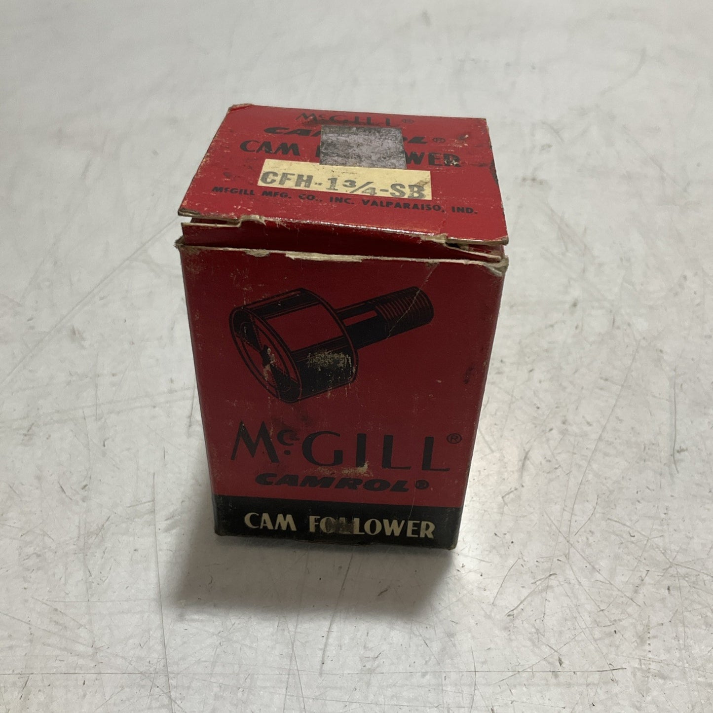 MCGILL  CFH-1-3/4-SB  FLAT CAM FOLLOWER  CYLINDRICAL STEEL  Z2M