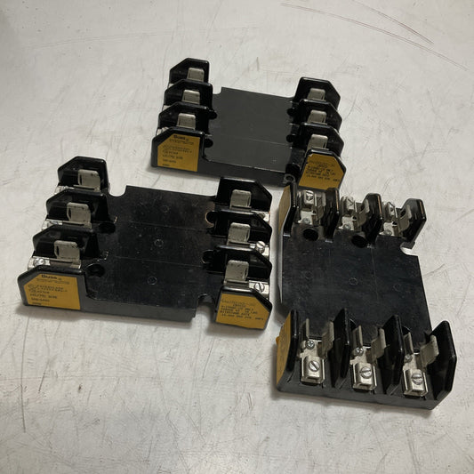 BUSS  H60030-3C  FUSE HOLDER 30A-600V  60C/75 WIRE  LOT OF 3 Z2M