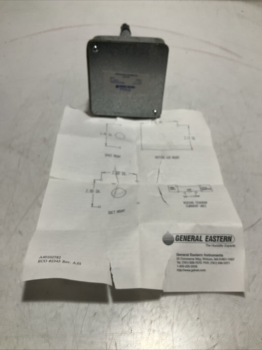 GENERAL  EASTERN TT TEMPERATURE TRANSMITTER  INPUT 36VDC / OUTPUT 20MA U3S