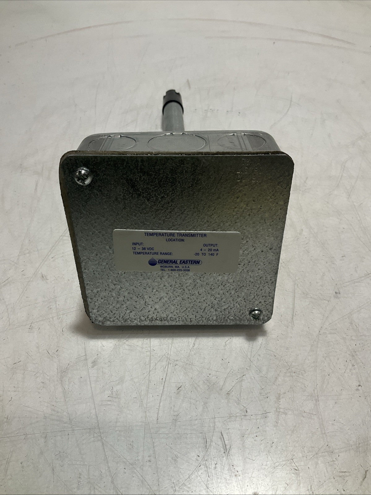 GENERAL  EASTERN TT TEMPERATURE TRANSMITTER  INPUT 36VDC / OUTPUT 20MA U3S