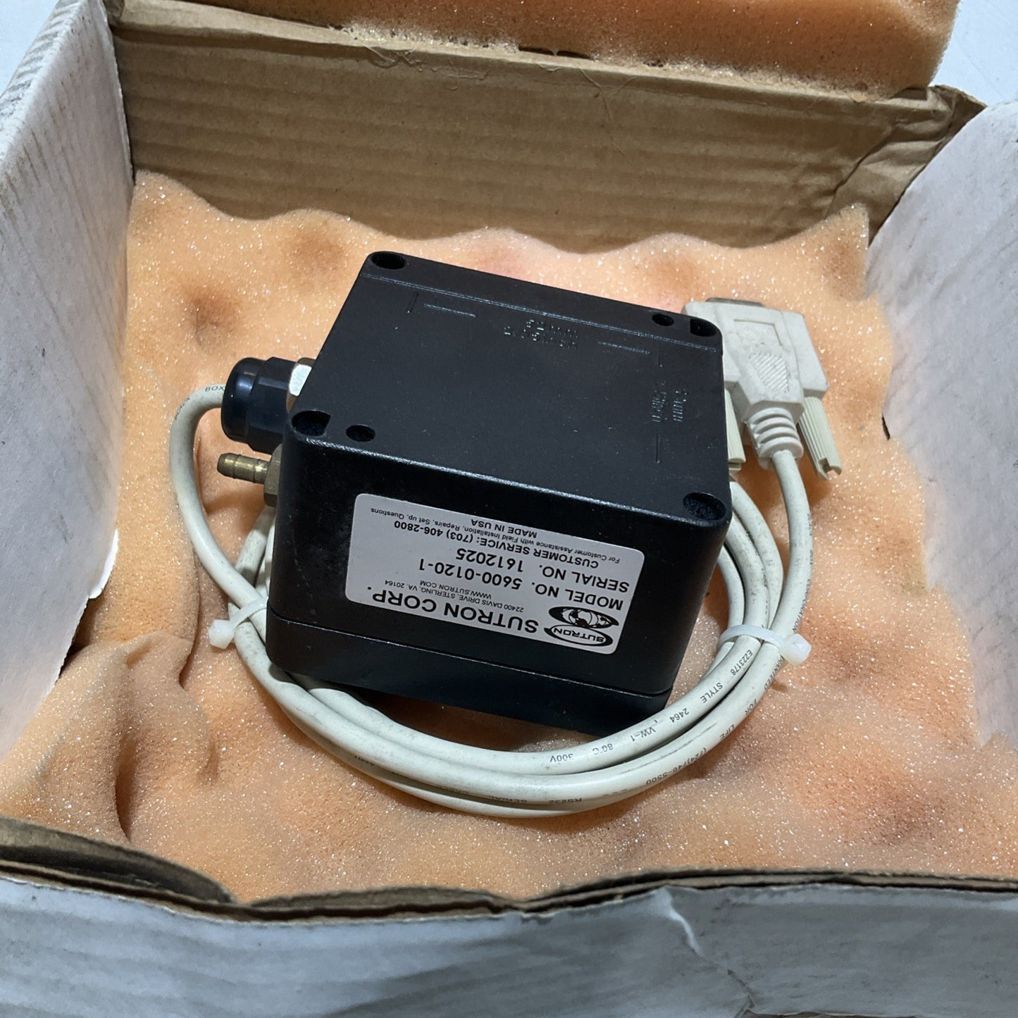 SUTRON CORP  5600-0120-1  1612025 BAROMETRIC  PRESSURE SENSOR  U3S