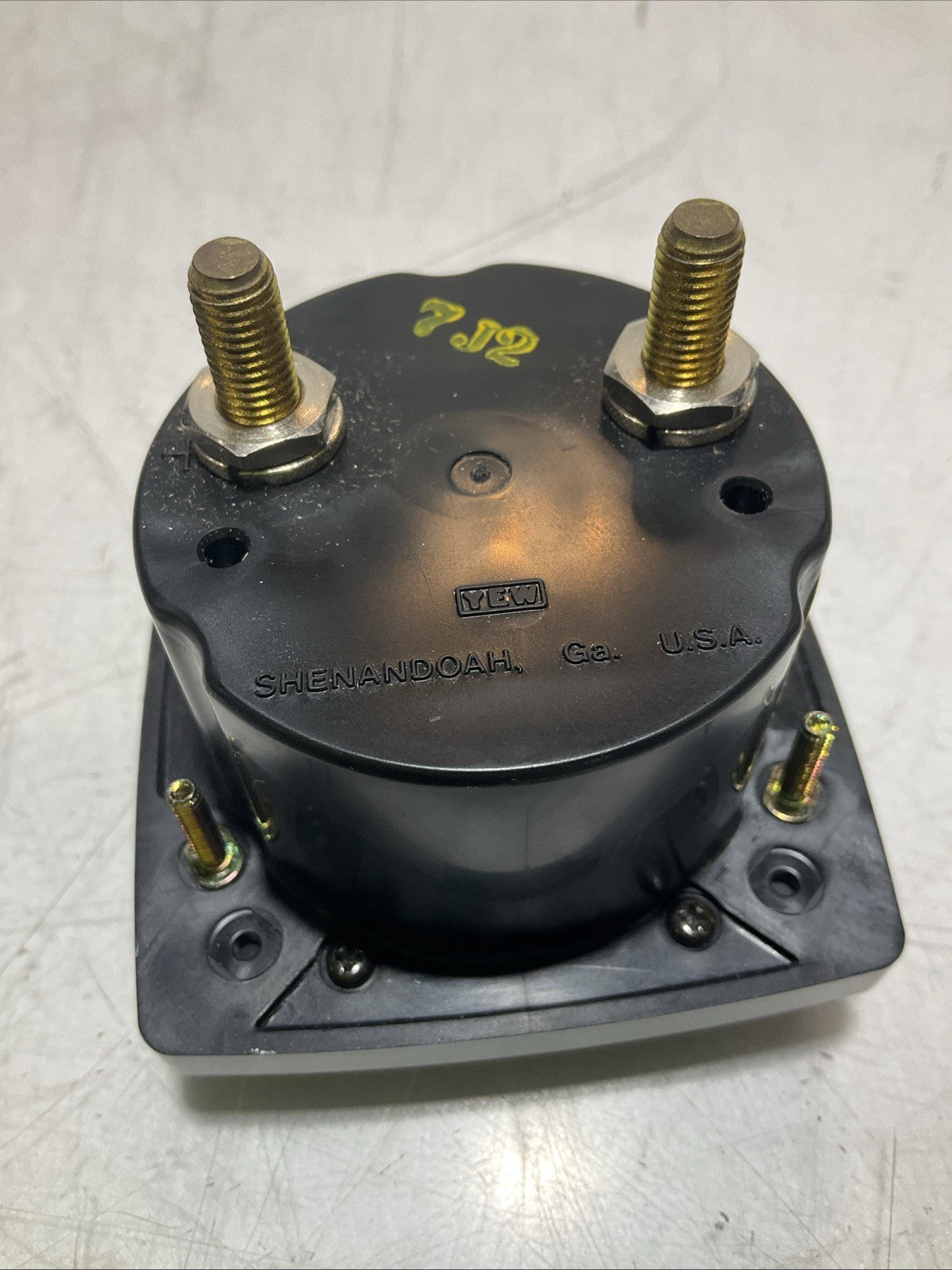 YOKOGAWA YE-250240LSRL  A-C AMPERES DIAL PANEL  METER  Z2M