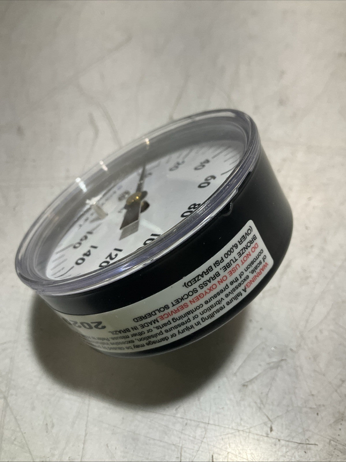 ASHCROFT  436-07  INDUSTRIAL  PRESSURE GAUGE 0-160PSI  LOT OF 2 Z2M