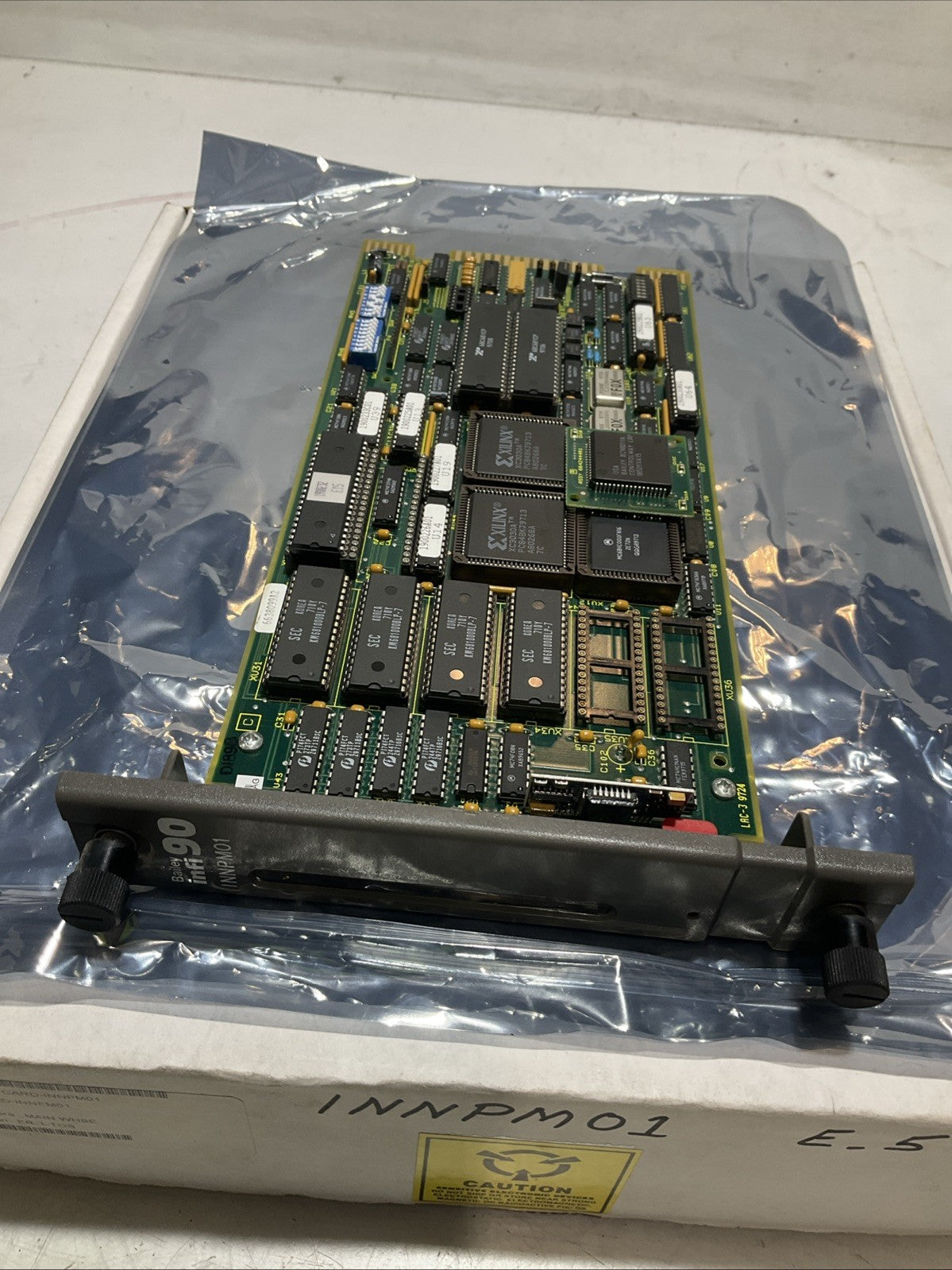 ABB;BAILEY INFI90 CONTROL  INNPM01 6638098F1 NETWORK PROCESS MODULE 5VDC 10W Y2M