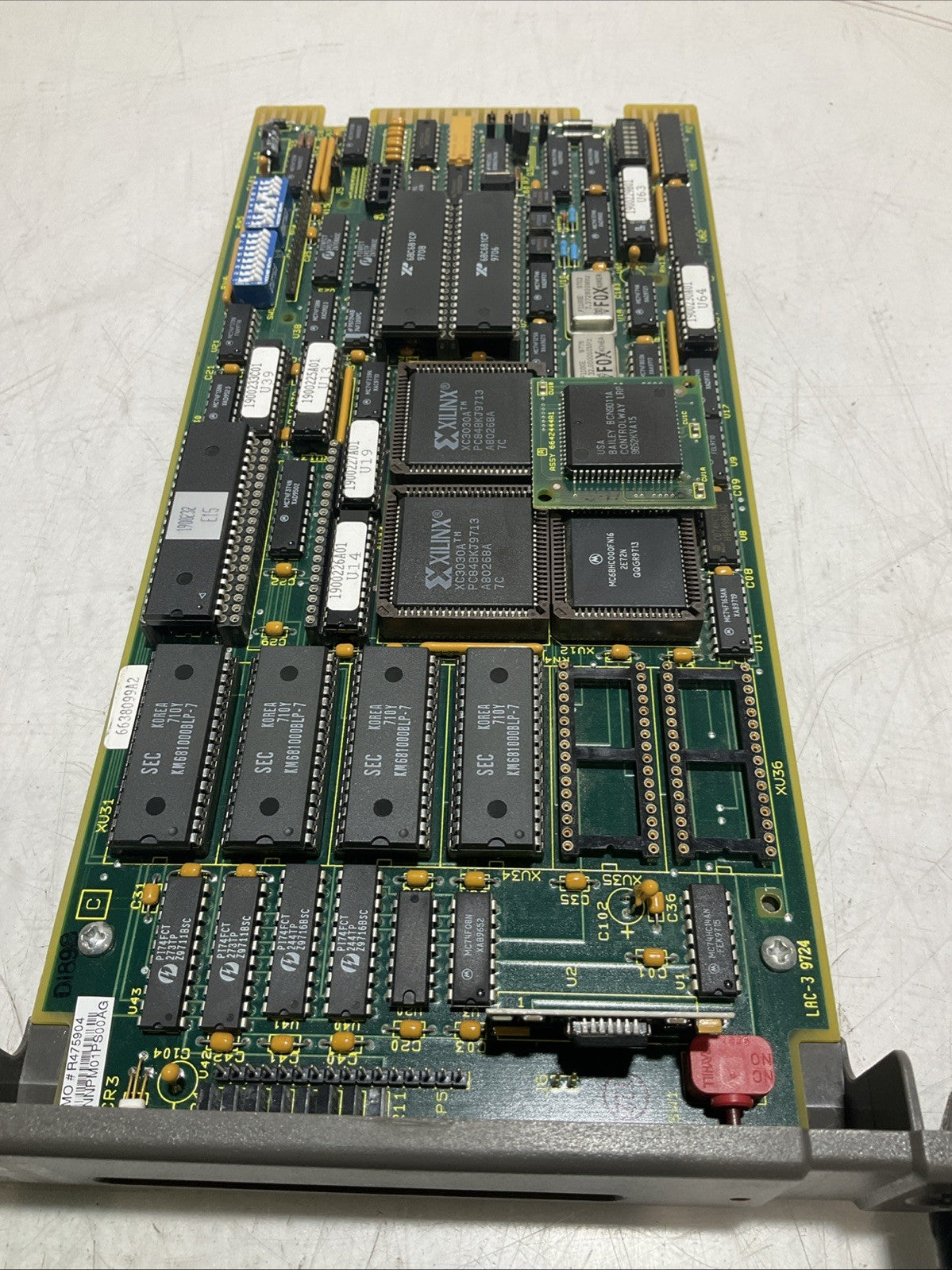 ABB;BAILEY INFI90 CONTROL  INNPM01 6638098F1 NETWORK PROCESS MODULE 5VDC 10W Y2M