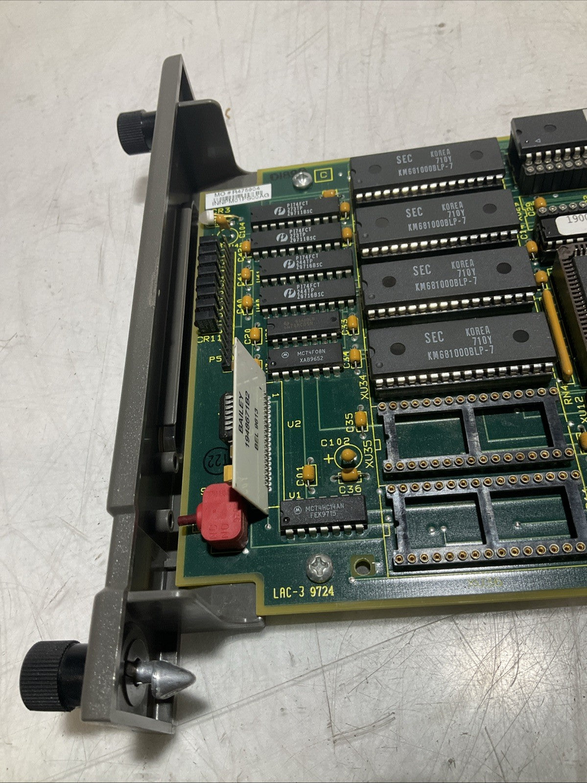 ABB;BAILEY INFI90 CONTROL  INNPM01 6638098F1 NETWORK PROCESS MODULE 5VDC 10W Y2M