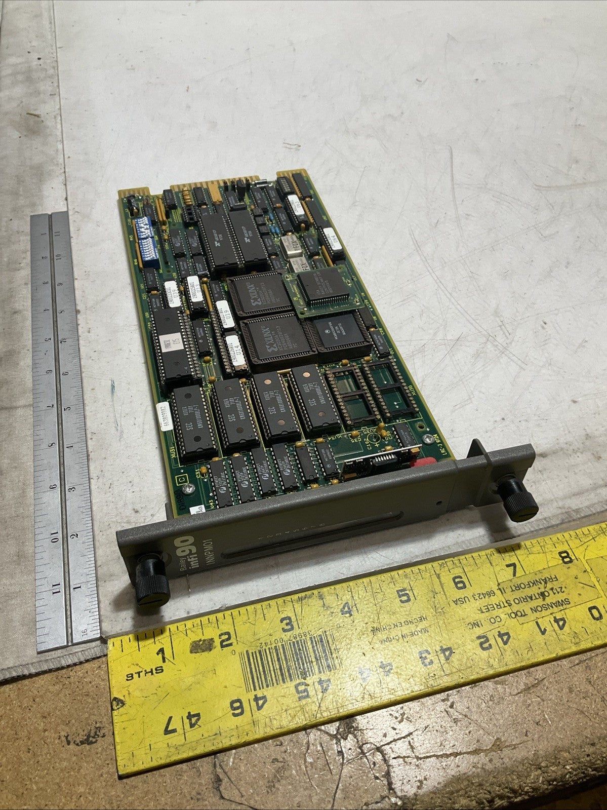 ABB;BAILEY INFI90 CONTROL  INNPM01 6638098F1 NETWORK PROCESS MODULE 5VDC 10W Y2M