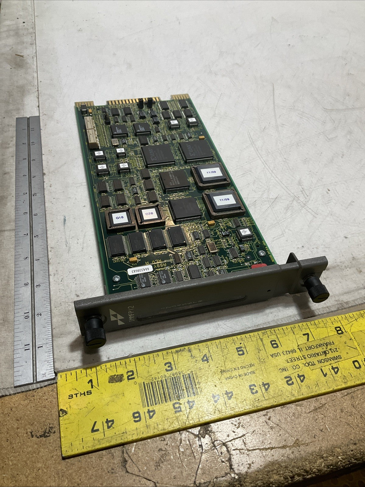ABB;BAILEY CONTROLS  IMMFP12 6643385A1 MULTI FUNCTION PROCESSOR MODULE  5VDC Y2M
