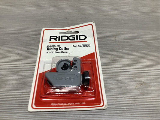 RIDGID MODEL NO. 103 TUBING CUTTER CAT. NO. 3297 Z2M