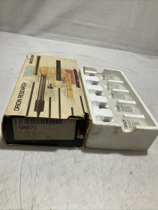 ORION RESEARCH 150071 FILLINGS SOLUTION FOR 100031 REFERENCES ELECTRODE QTY5 Y2M
