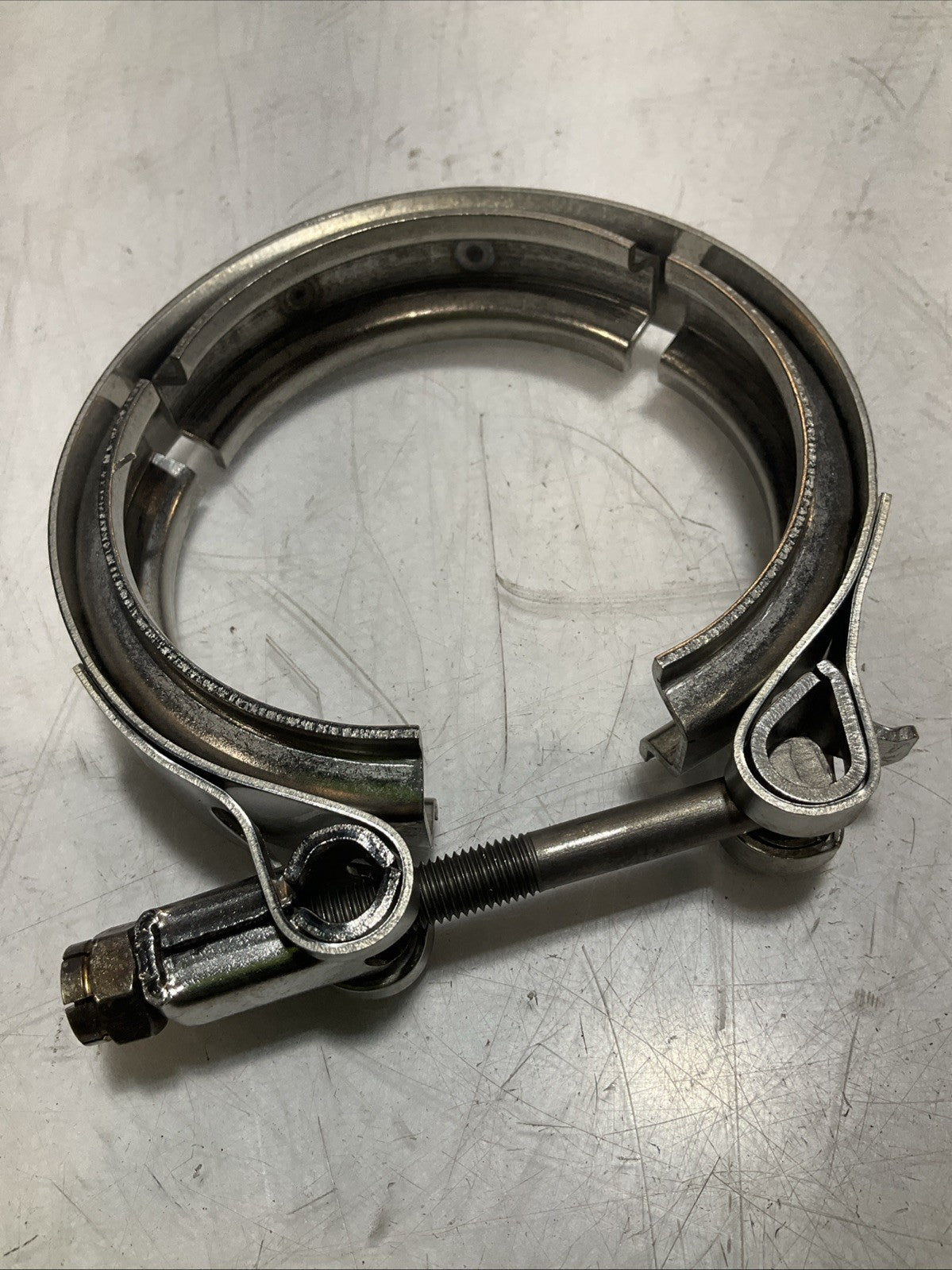 JOHN DEERE  RE289839  STAINLESS  STEEL QUICK CONNECT  V CLAMP  Y2M